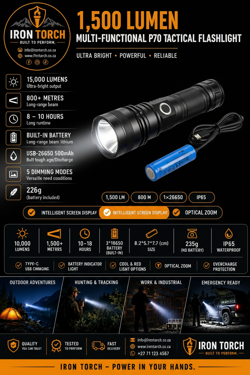 LD-02 Iron Torch Infographic