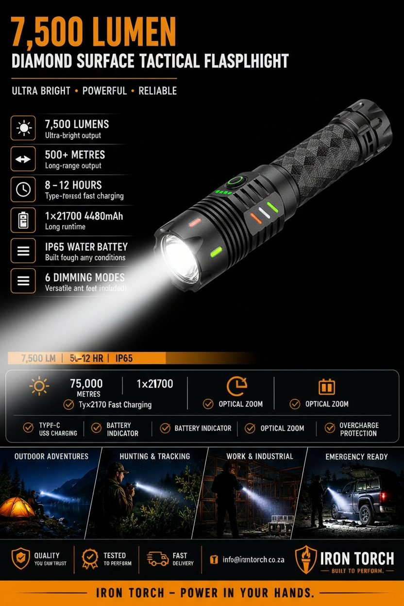 TK-A6 Iron Torch Infographic Corrected